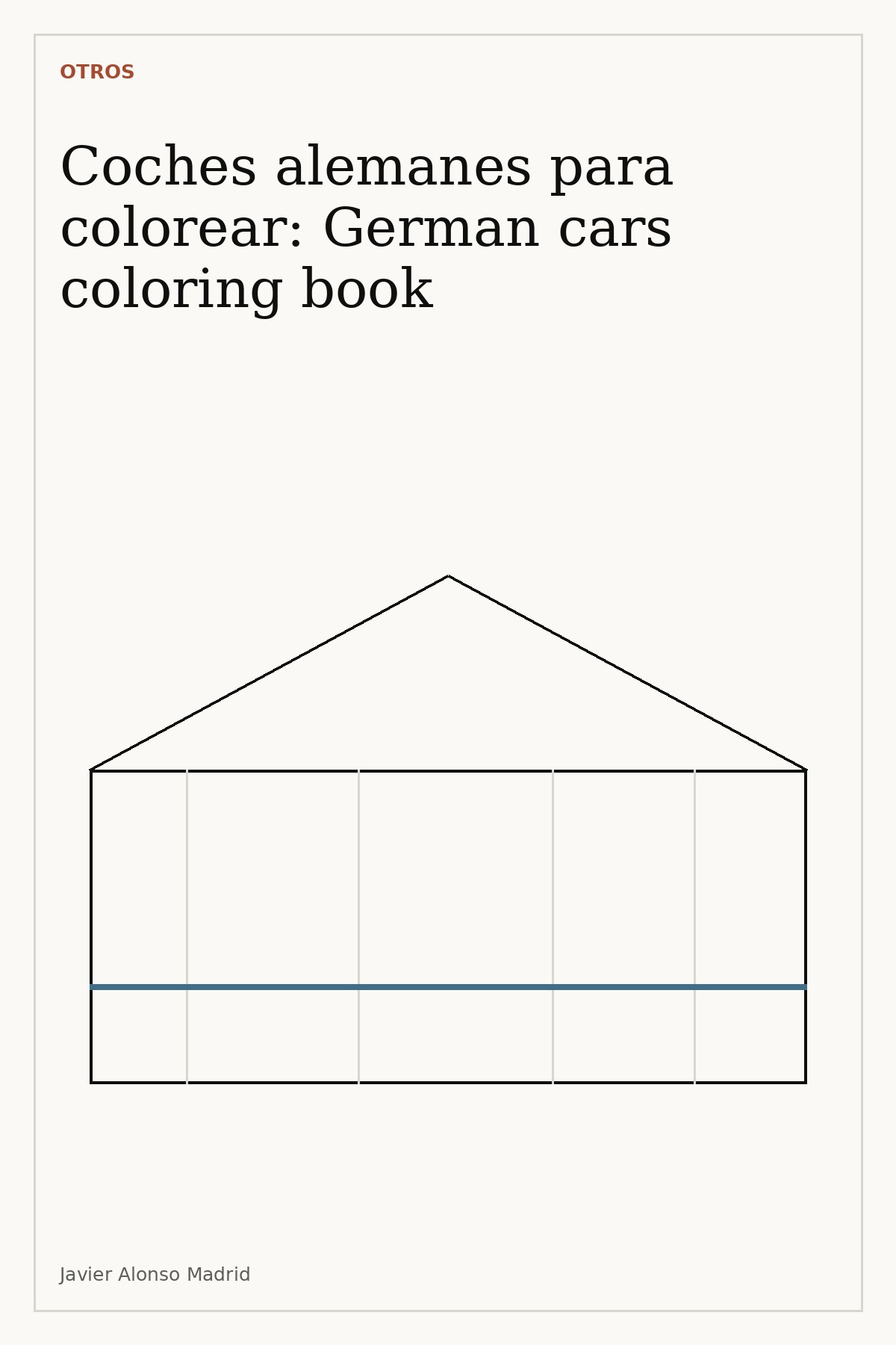 Coches alemanes para colorear: German cars coloring book