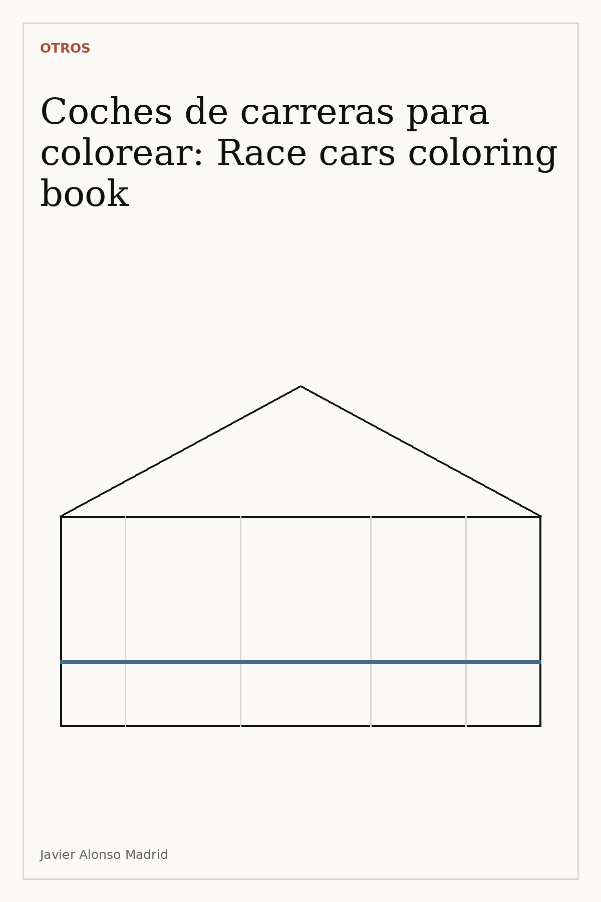 Coches de carreras para colorear: Race cars coloring book