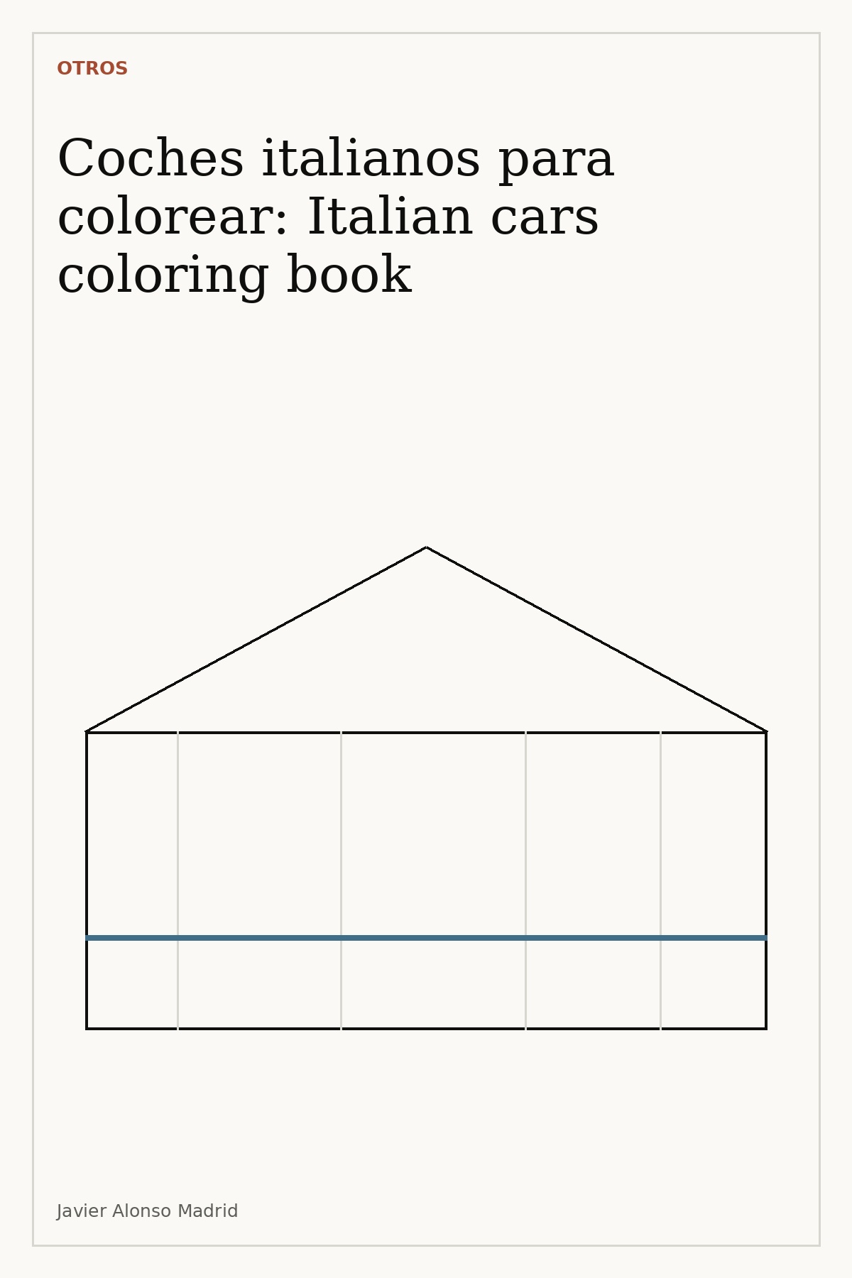 Coches italianos para colorear: Italian cars coloring book